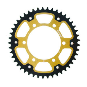 Couronne 45 dents Suzuki GSX-R 1000 / Yamaha MT-09 / R6 (2011-2023) – Supersprox SPX STEALTH 480:45-GLD