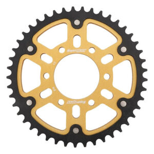 Couronne Suzuki GSF1200 Bandit 1995–2005 – Supersprox SPX Stealth RST-816:45-GOLD