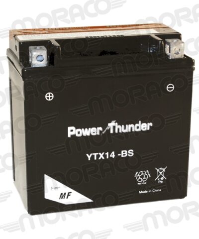 BATTERIE PTX14-BS - Power Thunder