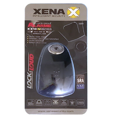 Bloque disque Alarme XX10 Noir SRA - Xena