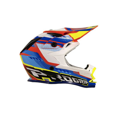 CASQUE 3009 KID ORANGE/BLEU CLAIR - Progrip