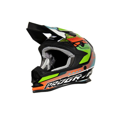 CASQUE 3009 KID VERT/BLEU CLAIR - Progrip