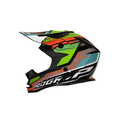 CASQUE 3009 KID VERT/BLEU CLAIR - Progrip