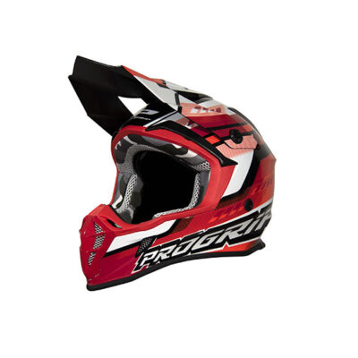 CASQUE 3180 ROUGE/BLANC - Progrip