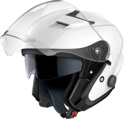 Casque OUTSTAR blanc Taille L (61-62cm) Bluetooth - Sena (OUTSTARGW00L1)