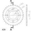 Couronne acier Pas 428 - 36 dents Honda CG125 W-E W JC27 - Supersprox