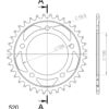 Couronne acier Pas 525 - 36 dents Ducati 999 H400 H401 H402 - Supersprox (CL61436)