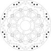 Disque de frein 5032 Suzuki GS500 E / F K4 BK2 BK4 - SBS
