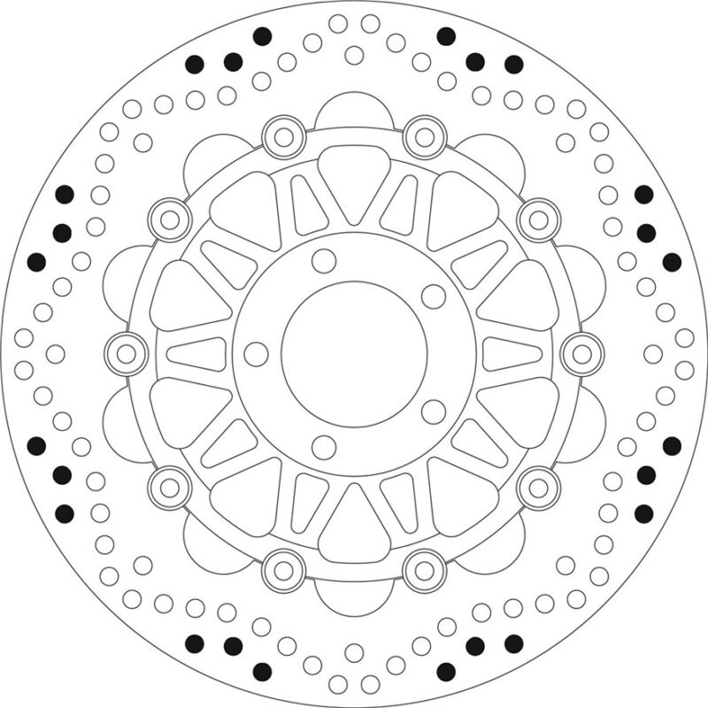 Disque de frein 5032 Suzuki GS500 E / F K4 BK2 BK4 - SBS