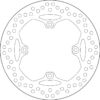 Disque de frein 5051 Ducati 1100 Hypermotard B100 - SBS