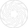 Disque de frein 5073 Triumph Bonneville 900 - SBS
