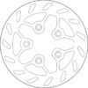 Disque de frein 5185 Peugeot Tweet 125 - SBS