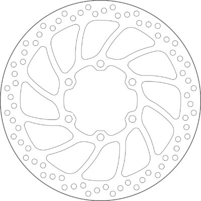 Disque de frein 5323 Husqvarna Svartpilen 125 - SBS