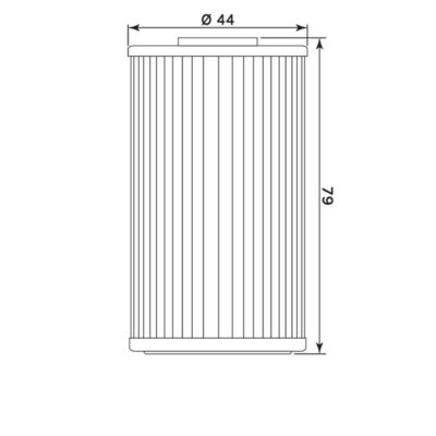 Filtre à huile KY7002 (MEIWA) Kymco Dink 125 S3 - MIW