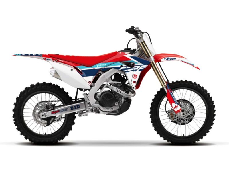 Kit Déco ROUND HONDA CRF 450 R (2019-2020) Rouge - UP