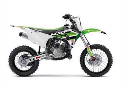 Kit Déco ROUND KAWASAKI KX 85 (2002-2013) Vert - UP