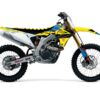 Kit Déco ROUND SUZUKI RMZ 250 (2007-2009) Jaune - UP