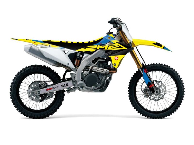 Kit Déco ROUND SUZUKI RMZ 450 (2018-2022) Jaune - UP