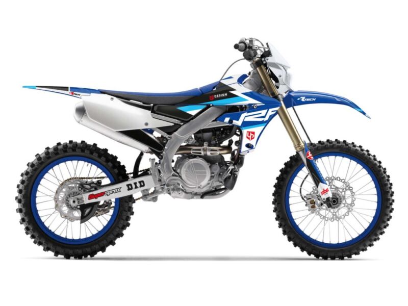 Kit Déco ROUND YAMAHA WR 250 F (2003-2004) Bleu - UP