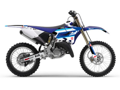 Kit Déco ROUND YAMAHA YZ (2006-2008) Bleu - UP