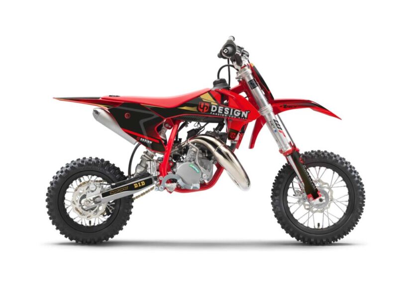 Kit Déco SPIKE GASGAS MC 50 (2021-2022) Noir-Rouge - UP