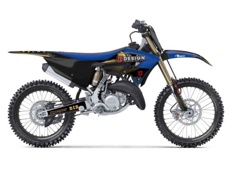 Kit Déco SPIKE YAMAHA YZ (2022-2022) Noir-Bleu - UP