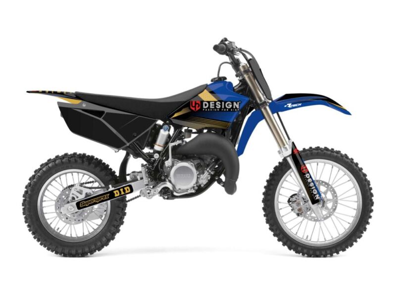 Kit Déco SPIKE YAMAHA YZ 85 (2022) Noir-Bleu - UP