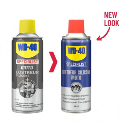 Lustreur silicone SPECIALIST Moto - WD-40