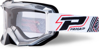 Masque moto cross ATZAKI Base 3201 Argent - Progrip