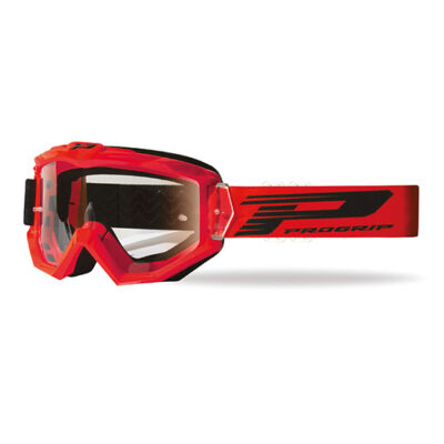 Masque moto cross ATZAKI Base 3201 Rouge (2022) - Progrip