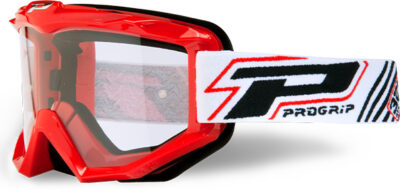 Masque moto cross ATZAKI Base 3201 Rouge - Progrip