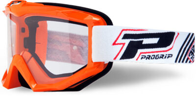 Masque moto cross ATZAKI Base 3201TR Orange - Progrip