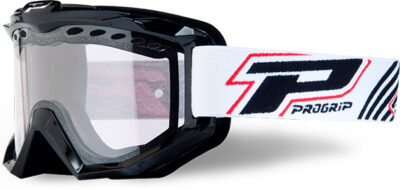 Masque moto cross ATZAKI Base Double Lens  3201 Noir - Progrip