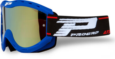 Masque moto cross enfant ATZAKI KID Mirror 3101 Bleu - Progrip