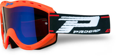 Masque moto cross enfant ATZAKI KID Mirror 3101 Orange Fluo - Progrip