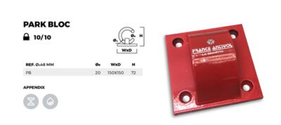 PARK BLOC - Socle d'ancrage  - France Antivol
