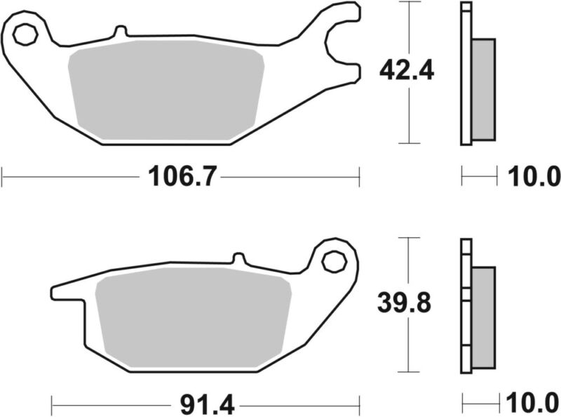 PLAQUETTES  225HF - SBS