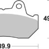 PLAQUETTES 572 (HS) Honda CB450 Nighthawk D PC05 - SBS