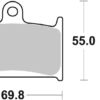 PLAQUETTES 714 (HS) Suzuki GSF1200 /N /S Bandit (ABS) V GV75A - SBS