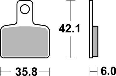 PLAQUETTES 895HF Beta EVO (Tial) - SBS