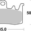 PLAQUETTES 900HS Aprilia Caponord 1200 Rally ZD - SBS