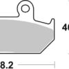 PLAQUETTES DE FREIN 600HF Honda CBR1000 F H SC21 - SBS