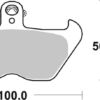 PLAQUETTES DE FREIN 703HF BMW K100 RS (16V) K589W - SBS