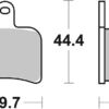 PLAQUETTES DE FREIN  719RQ - SBS