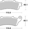 PLAQUETTES DE FREIN 735HF Honda CBR1100 XX Blackbird, Super Blackbird 1 SC35 - SBS
