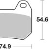 PLAQUETTES DE FREIN 746HF BMW K1200 LT ABS K2LT - SBS
