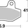 PLAQUETTES DE FREIN 814LS Hyosung GT125 R TTC GT - SBS
