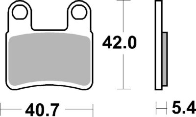 PLAQUETTES DE FREIN 921HF Kymco Maxxer 450 I - SBS