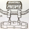 Pontets adaptateurs 22mm vers 28,6mm - Protaper