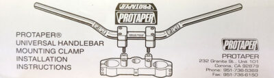 Pontets adaptateurs 22mm vers 28,6mm - Protaper